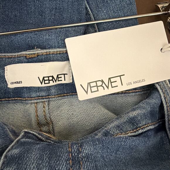 NWT Flying Monkey Vervet Haylie High Rise Blue Skinny Jeans #0884 Size 20 - Picture 4 of 4